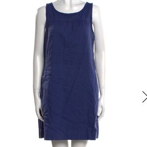 Theory Linen Shift Dress